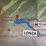 Berg - Huette Beim H O T E L Bahnhof
